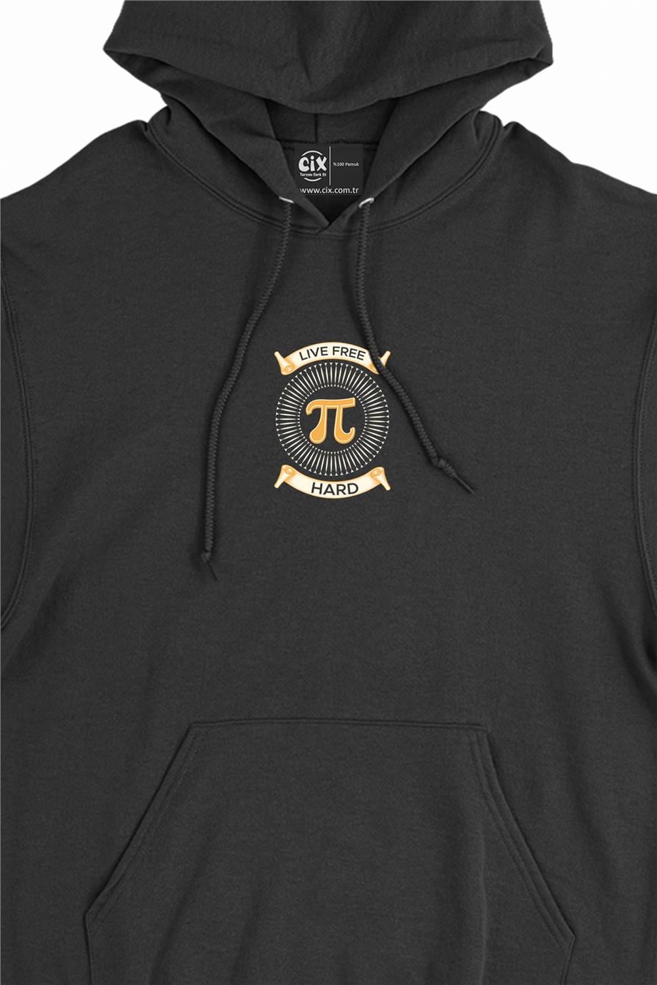Pi Günü Minimal Kapşonlu Sweatshirt Hoodie Pi Günü Minimal Kapşonlu Sweatshirt Hoodie - Ücretsiz Kargo