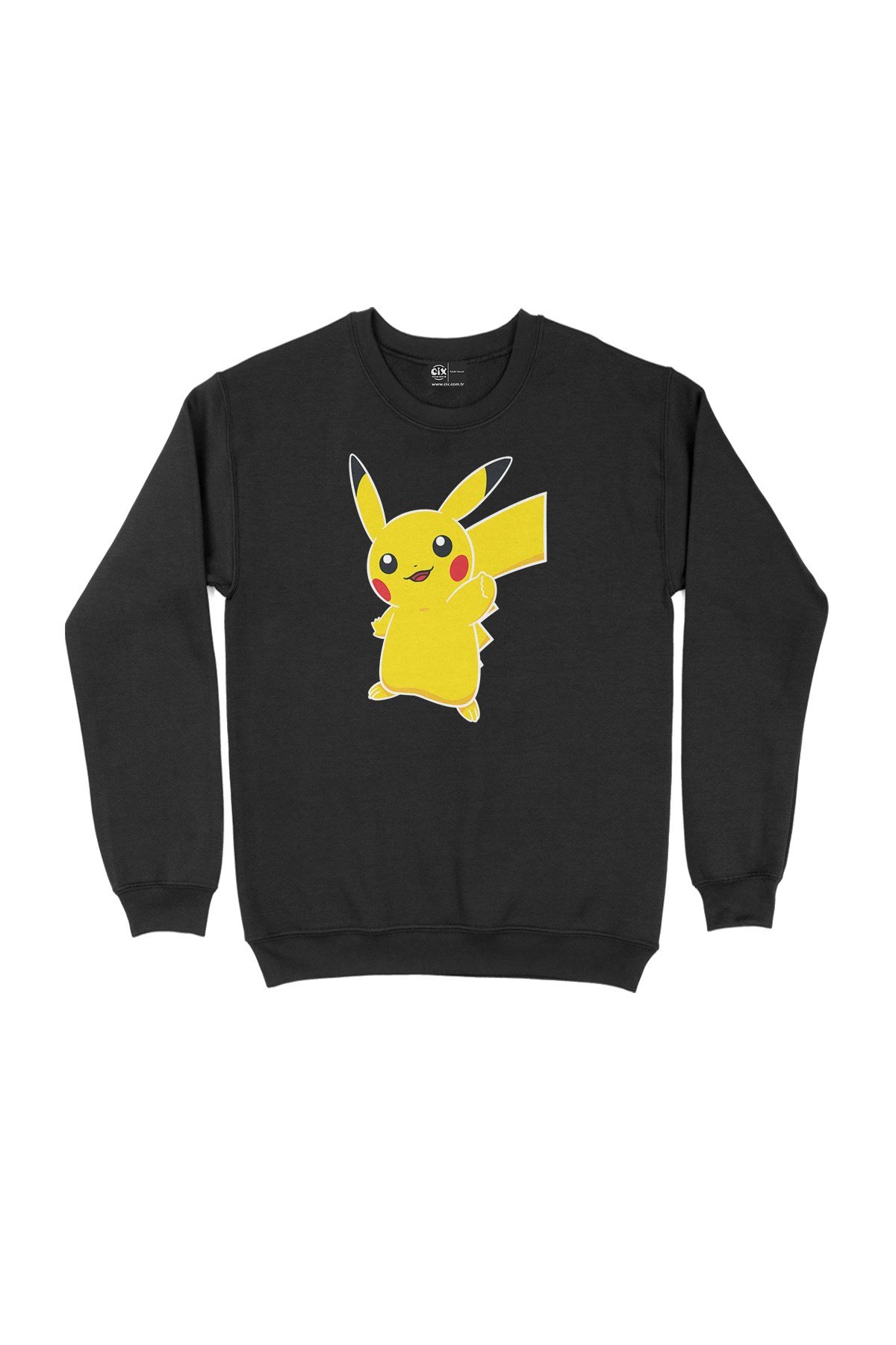Pikachu Siyah Sweatshirt