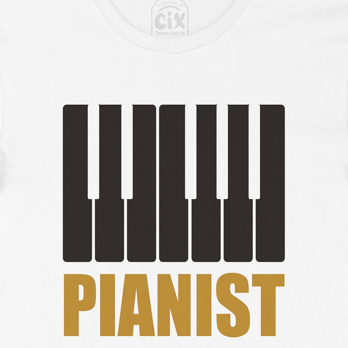 Piyanist Tişört