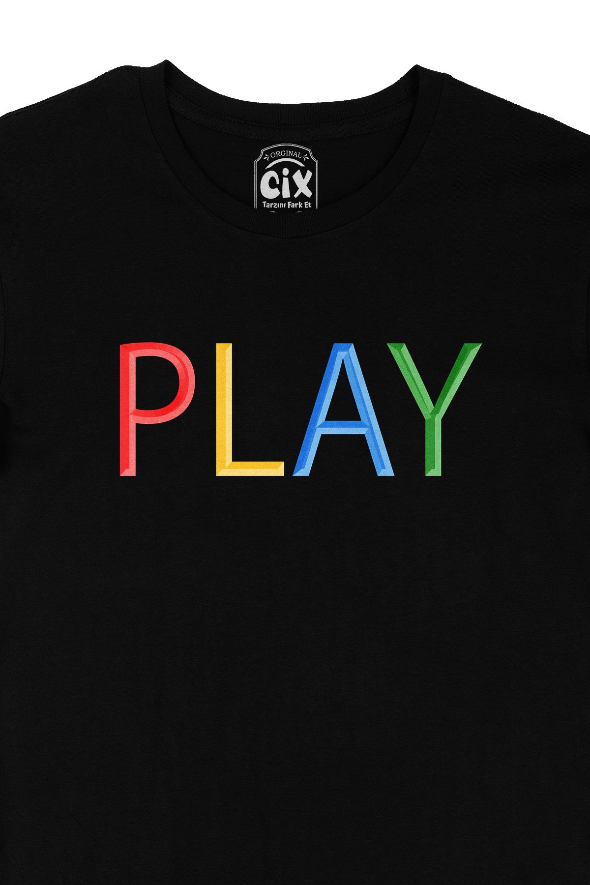 Play Siyah Tişört