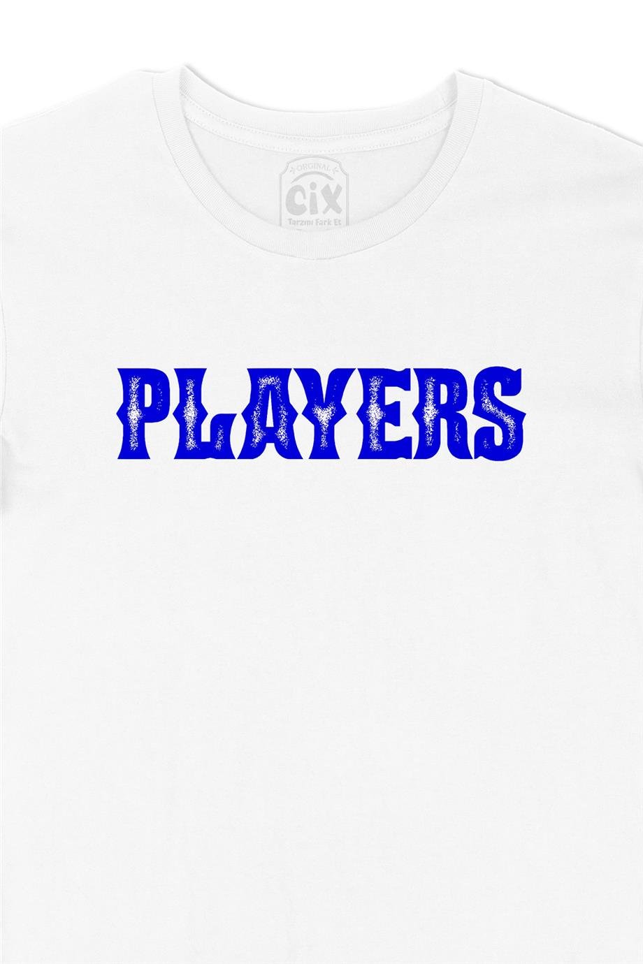 Players Oyuncular Beyaz Tişört