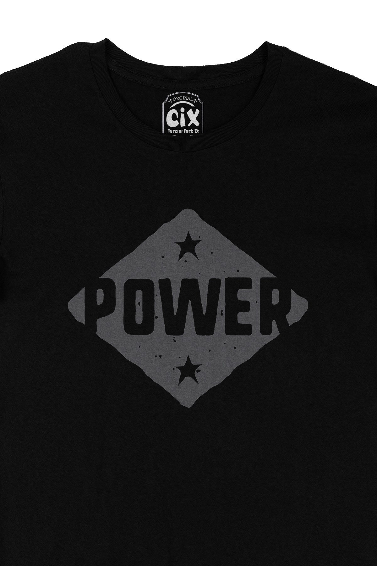 Power Siyah Tişört