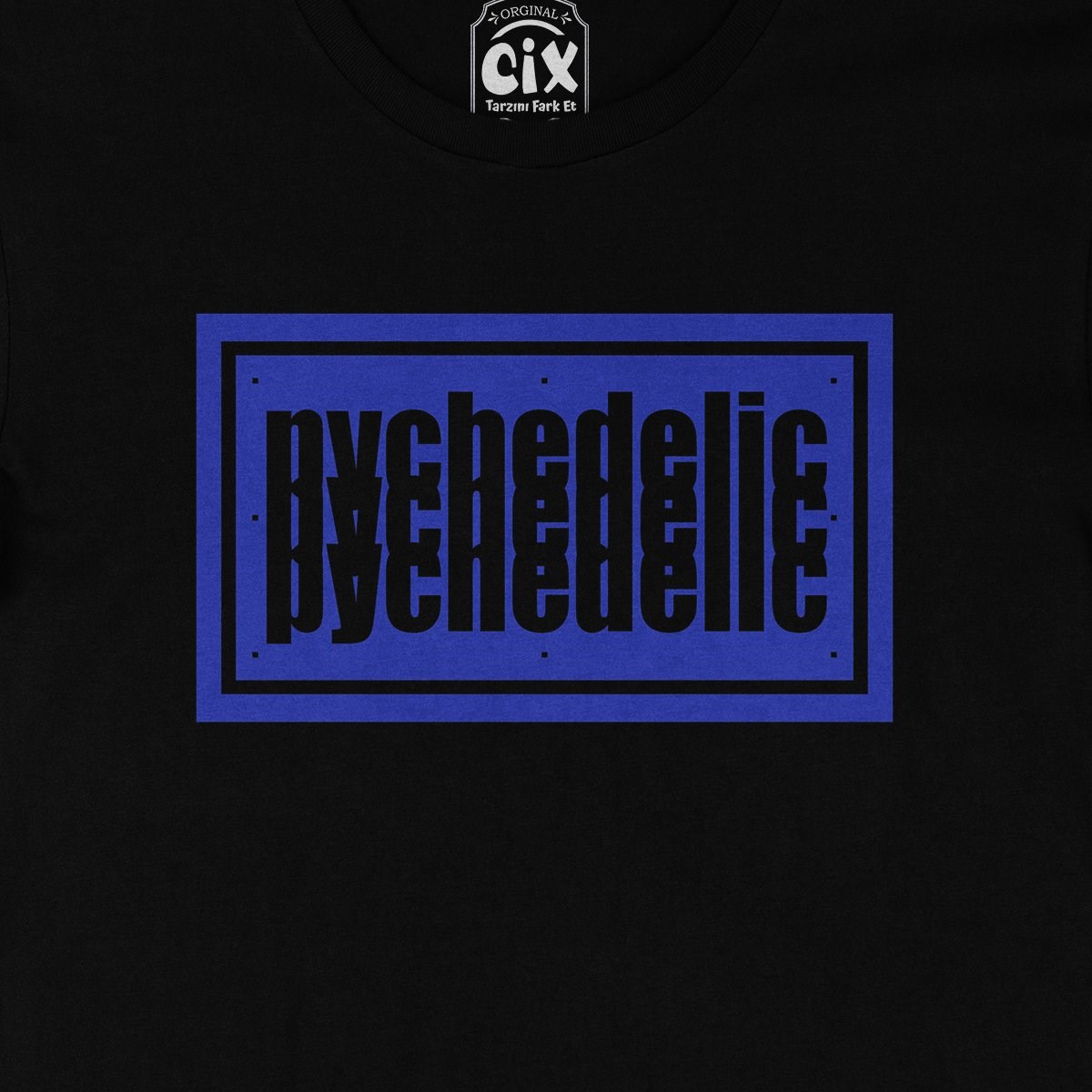 Pychedelic Siyah Tişört
