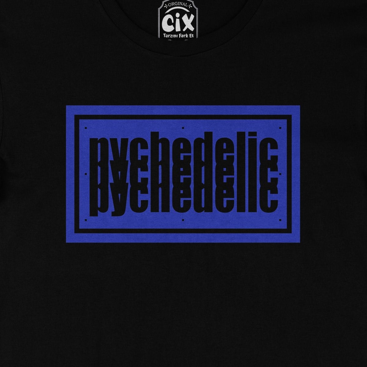 Pychedelic Siyah Tişört