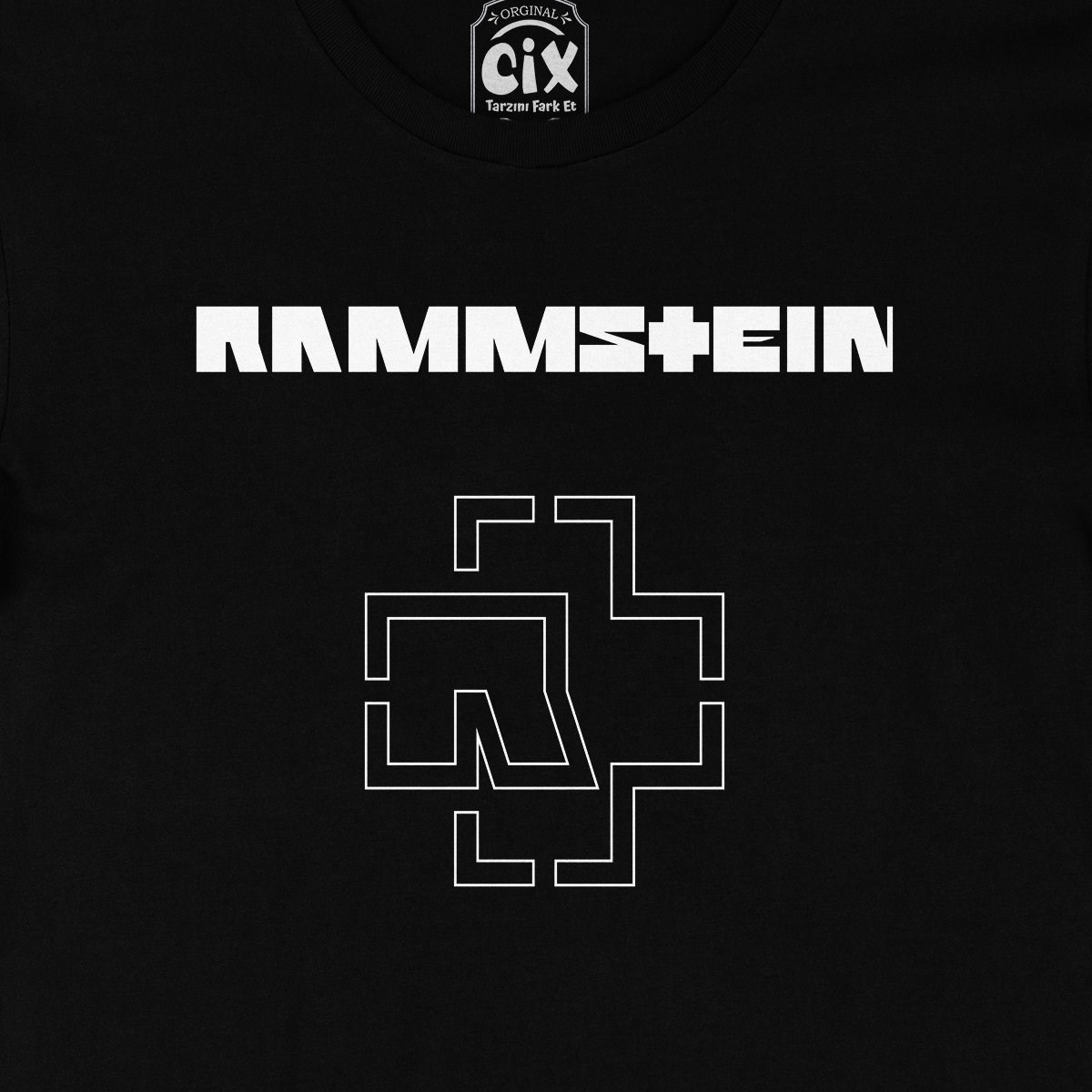 Rammstein Siyah Tişört