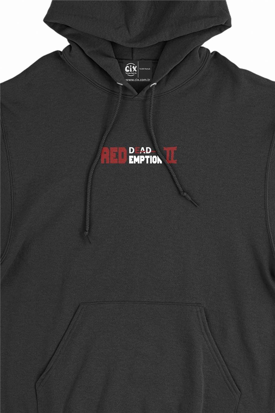 Redemption Minimal Kapşonlu Sweatshirt Hoodie Redemption Minimal Kapşonlu Sweatshirt Hoodie - Ücretsiz Kargo