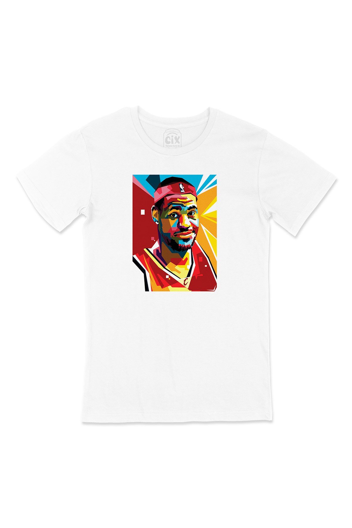 Renkli Lebron James Tişört