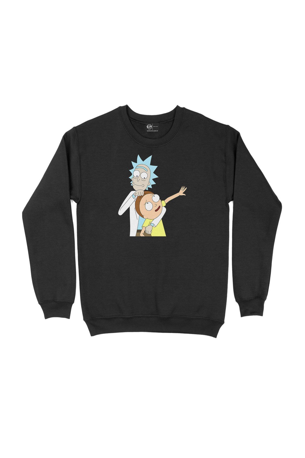 Rick And Morty Tasarımlı Sweatshirt