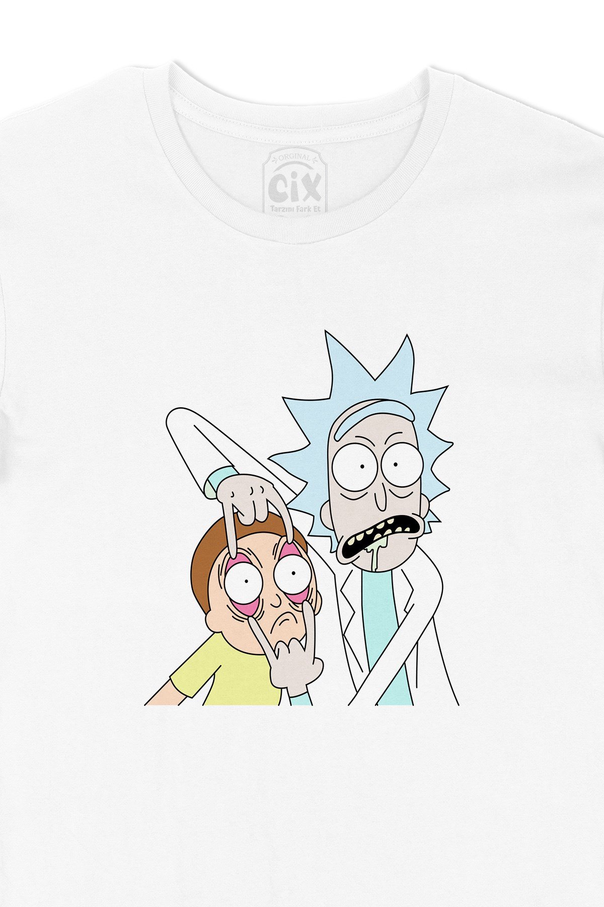 Rick And Morty Tasarımlı Tişört