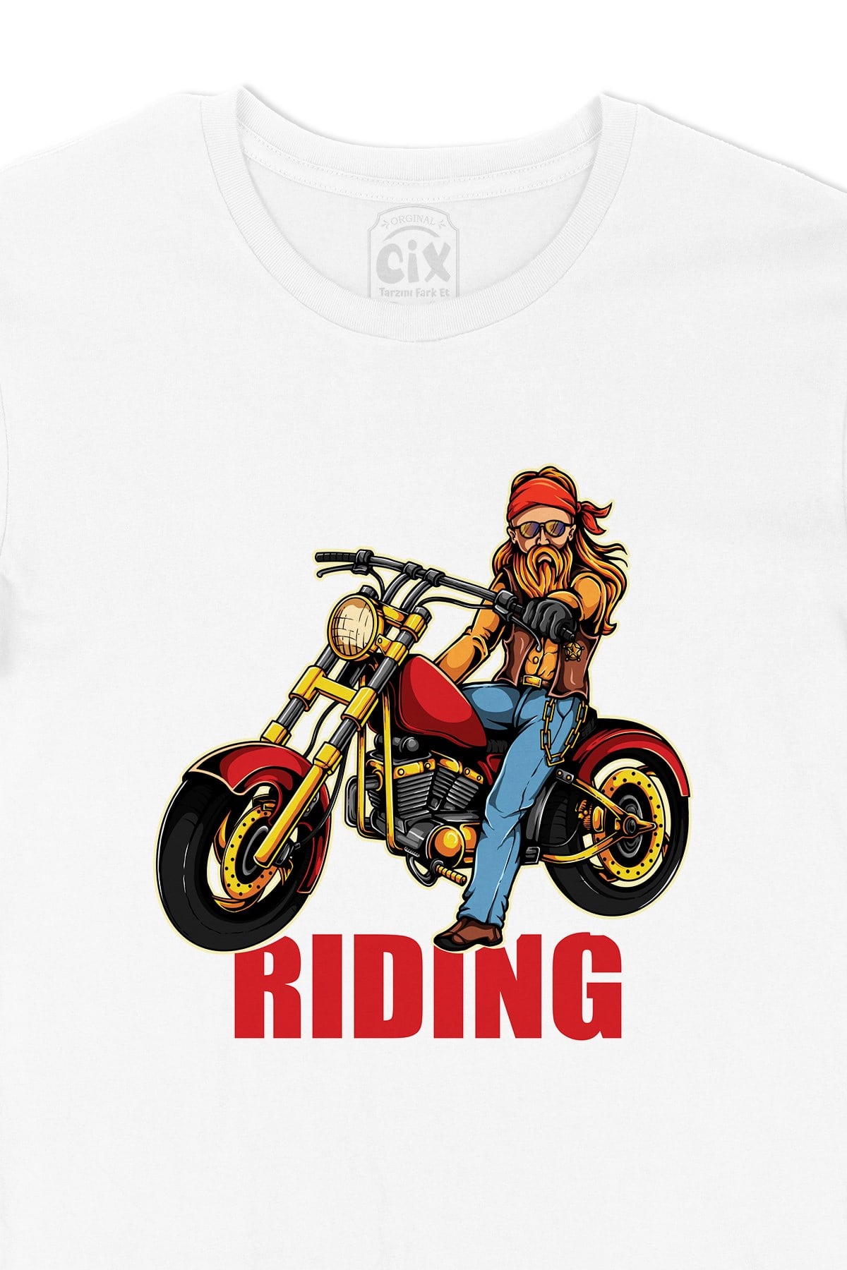 Riding Motor Tişört