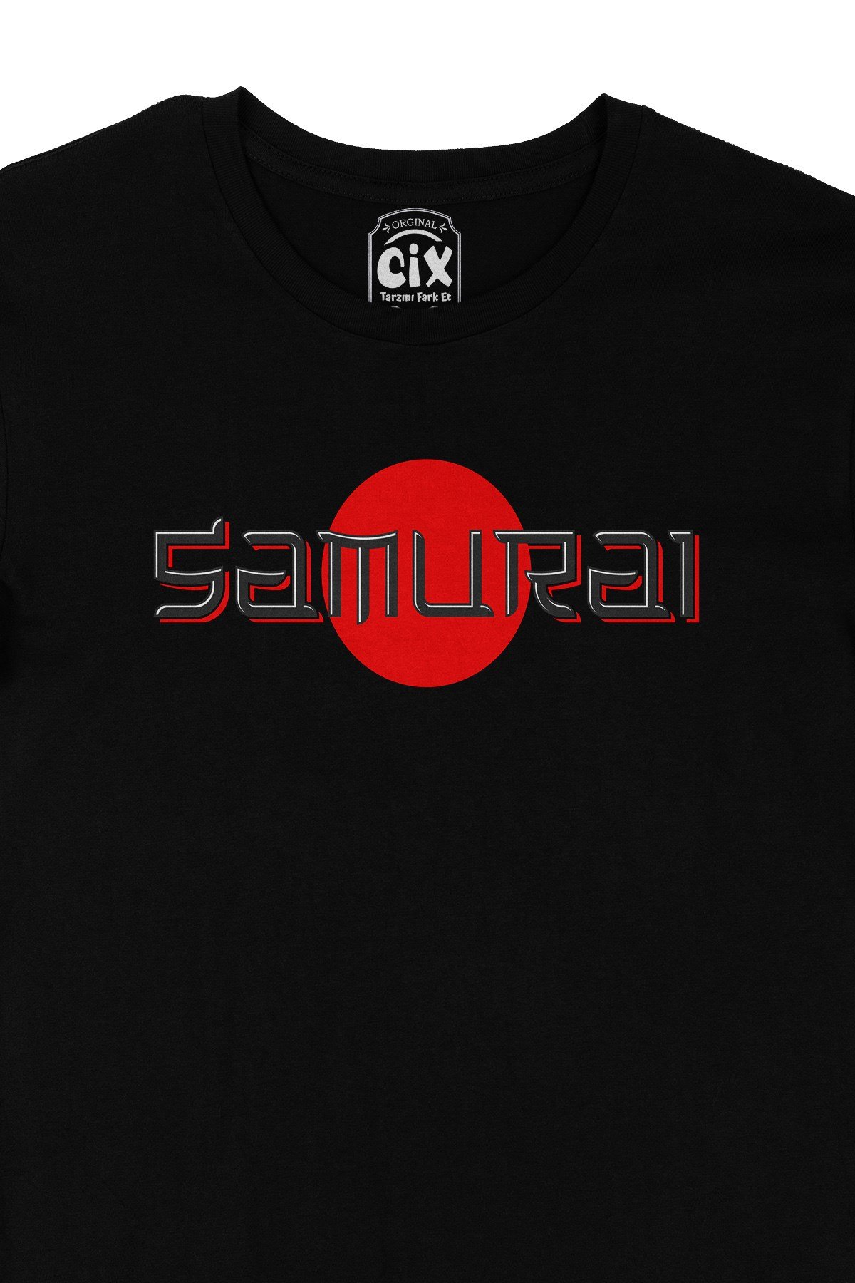 Samurai Japan Siyah Tişört