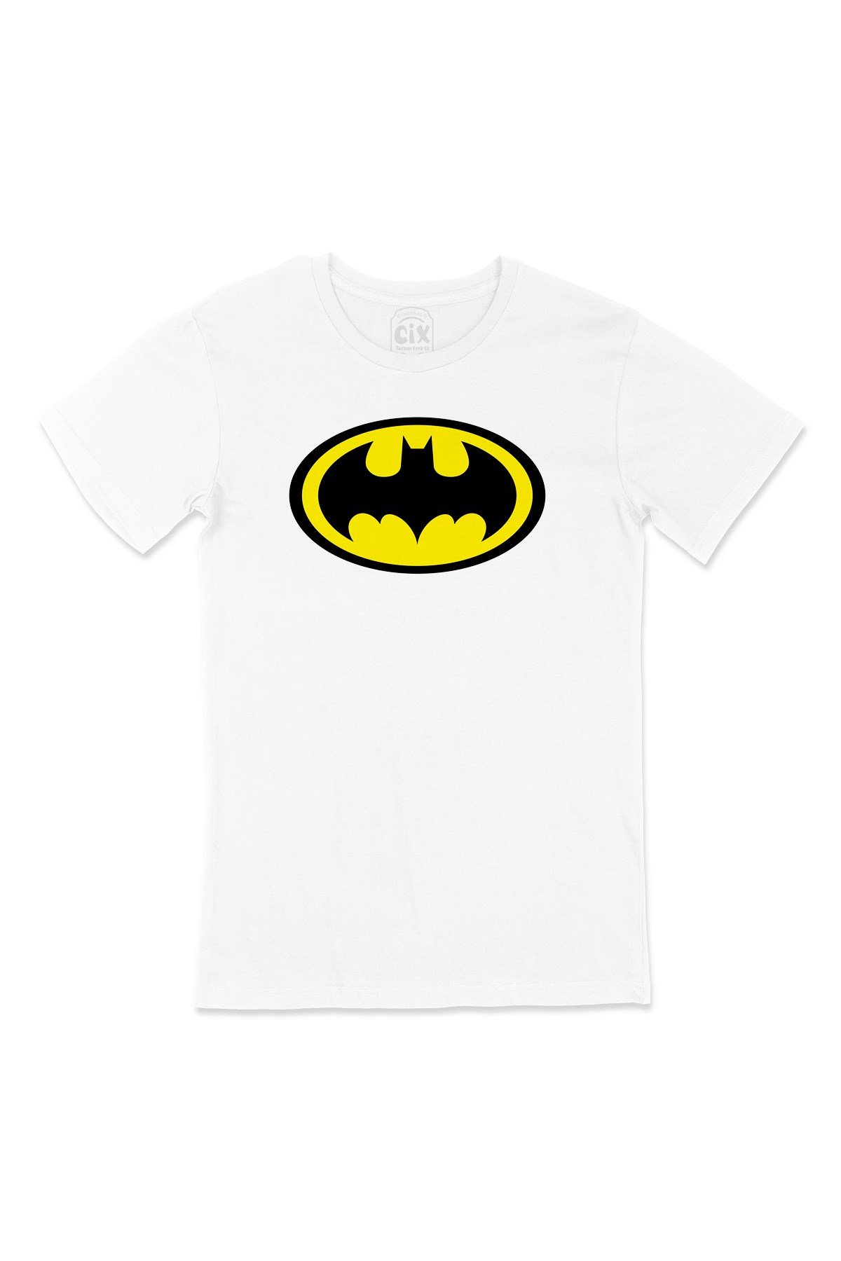 Sarı Batman Logolu Tişört