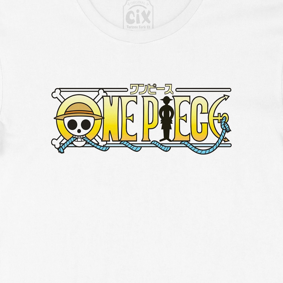 Sarı One Piece Tişört