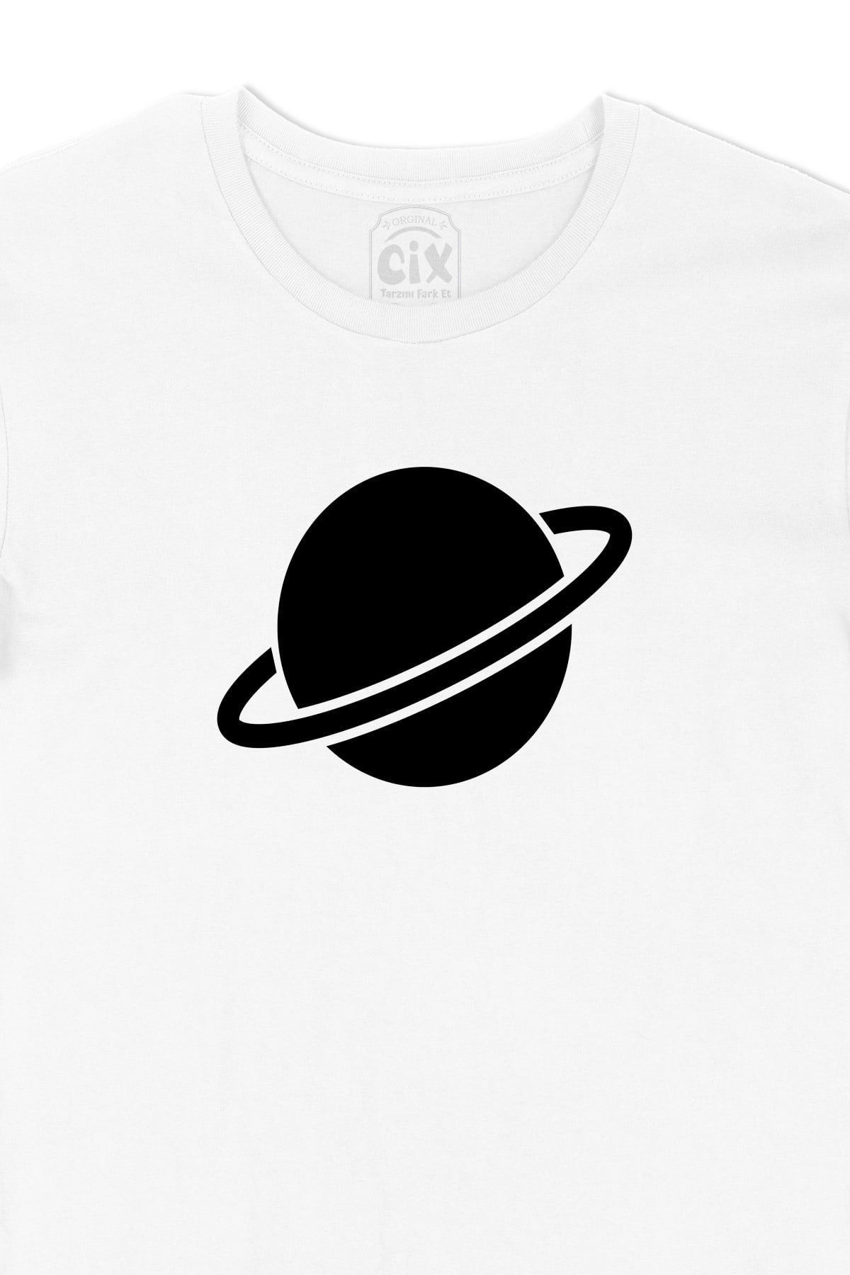 Saturn Logolu Tişört