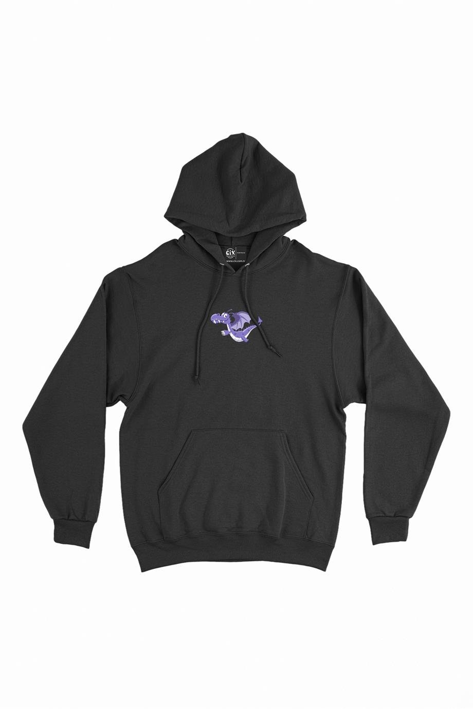 Sevimli Ejderha Minimal Kapşonlu Sweatshirt Hoodie Sevimli Ejderha Minimal Kapşonlu Sweatshirt Hoodie - Ücretsiz Kargo