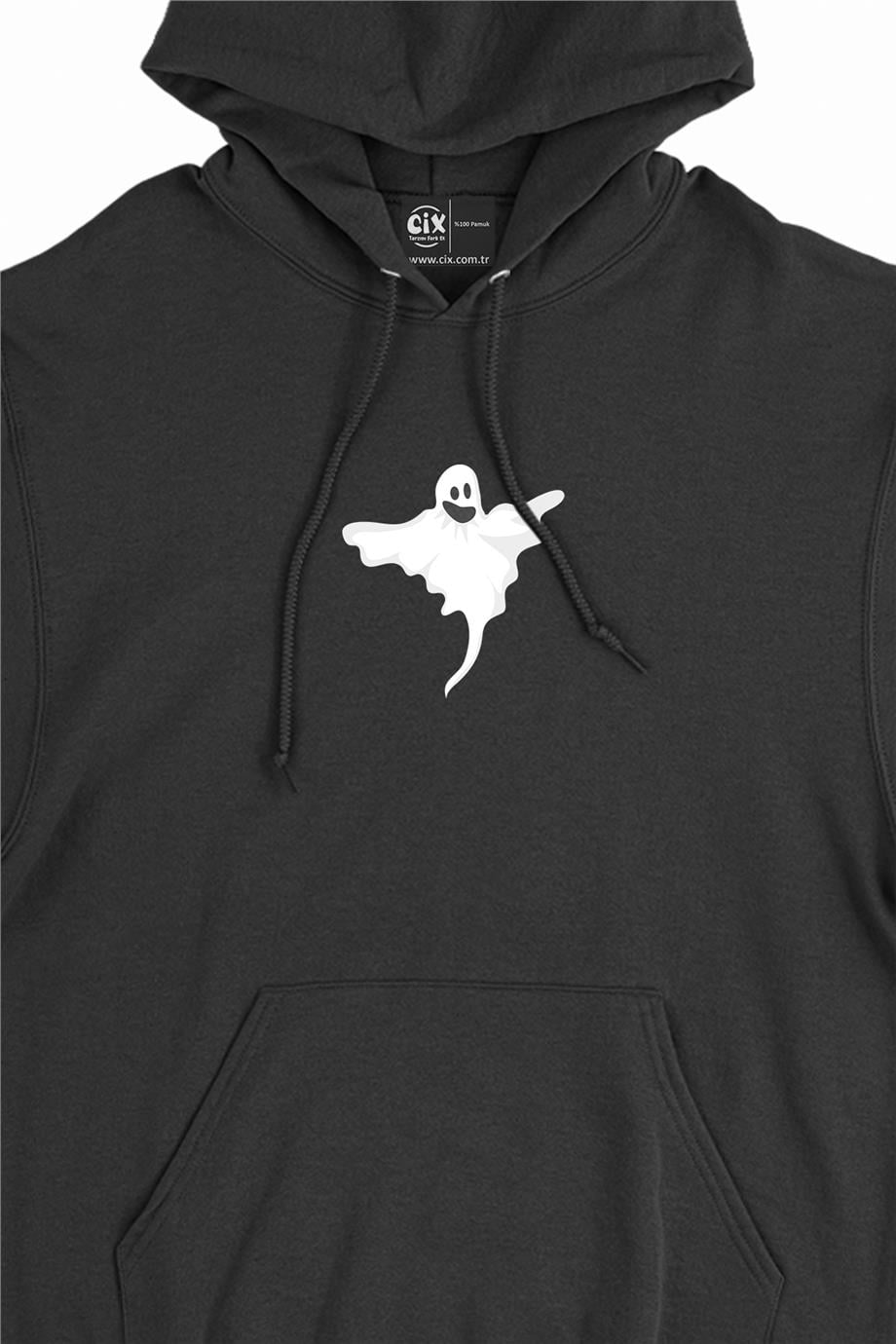 Sevimli Hayalet Minimal Kapşonlu Sweatshirt Hoodie Sevimli Hayalet Minimal Kapşonlu Sweatshirt Hoodie - Ücretsiz Kargo