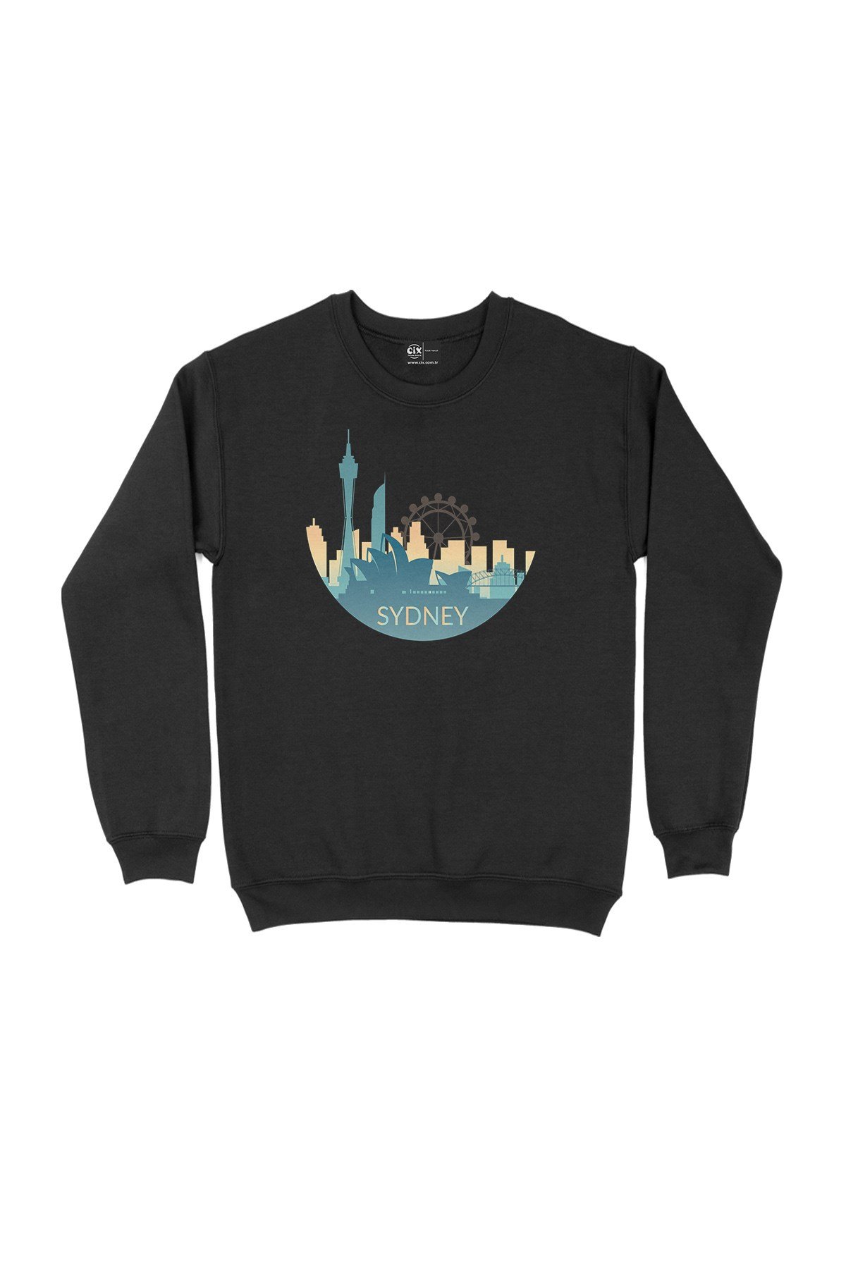 Sidney Siyah Sweatshirt
