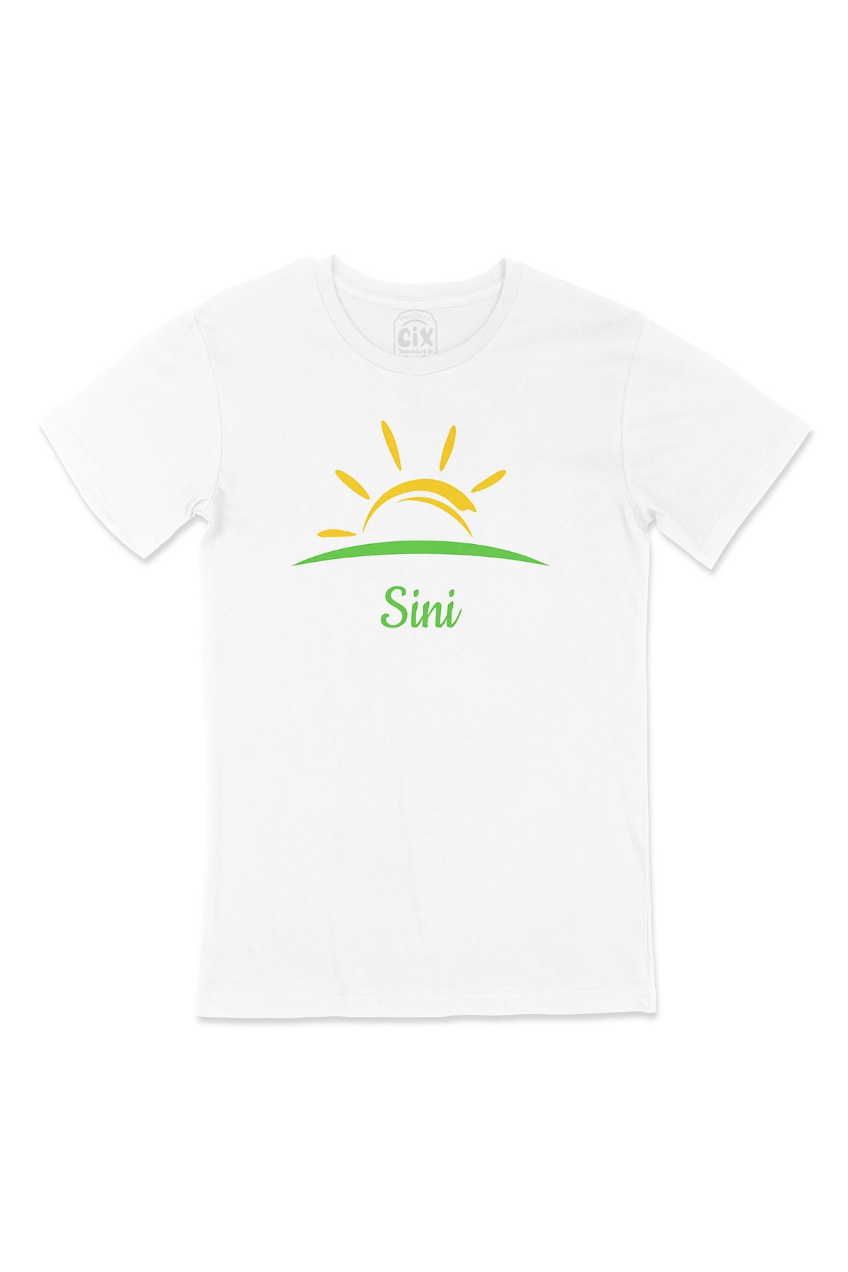 Sini Hindistan Güneş Logolu Tişört