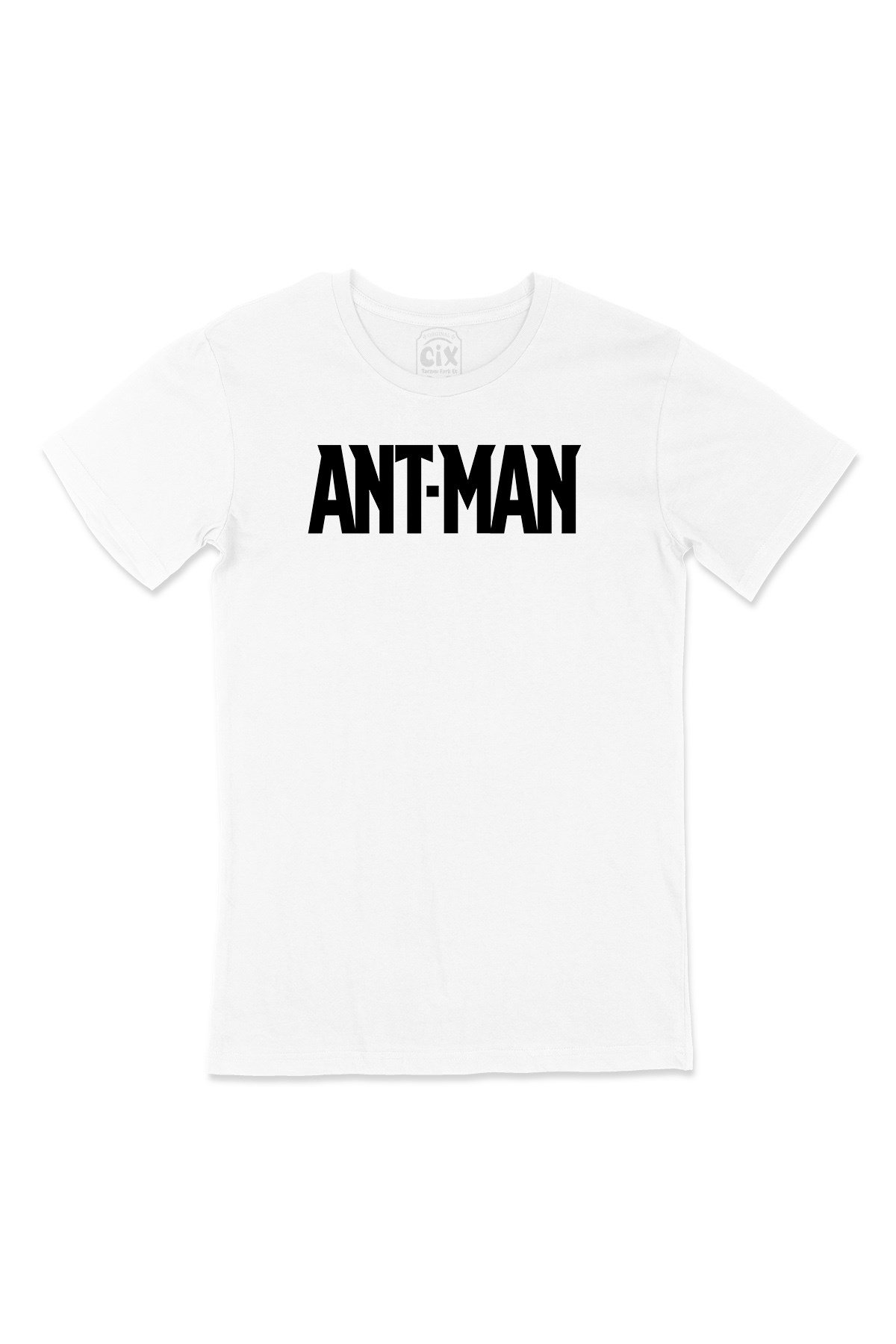 Siyah Ant Man Logolu Tişört