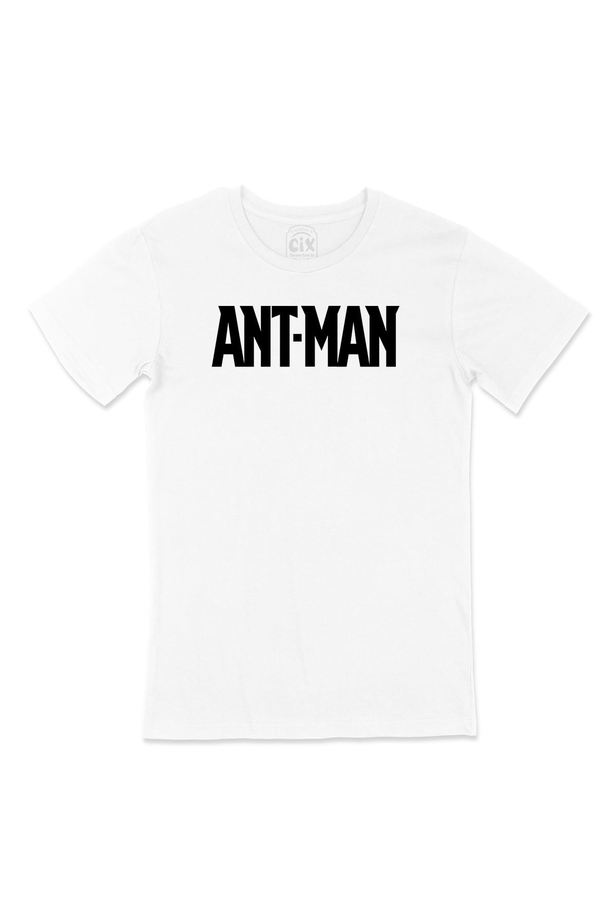 Siyah Ant Man Logolu Tişört