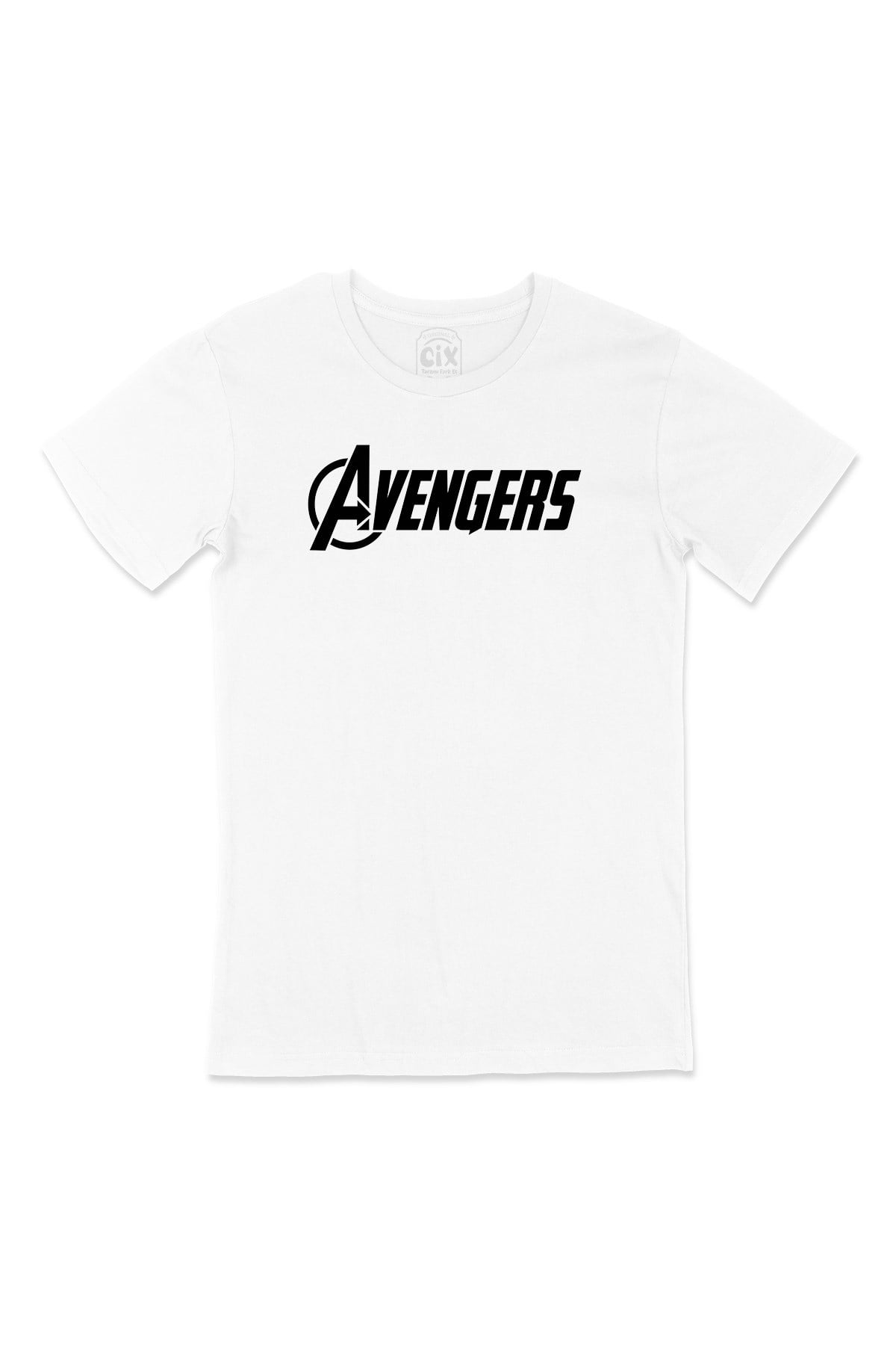 Siyah Avengers Tişört