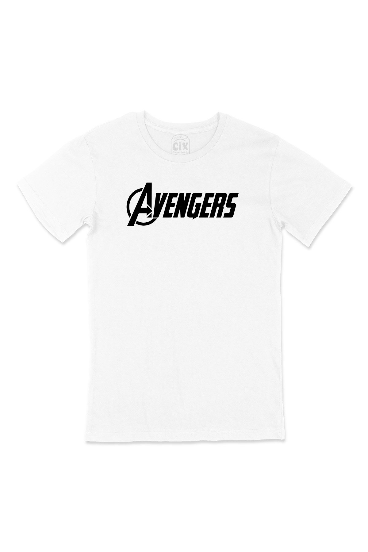 Siyah Avengers Tişört