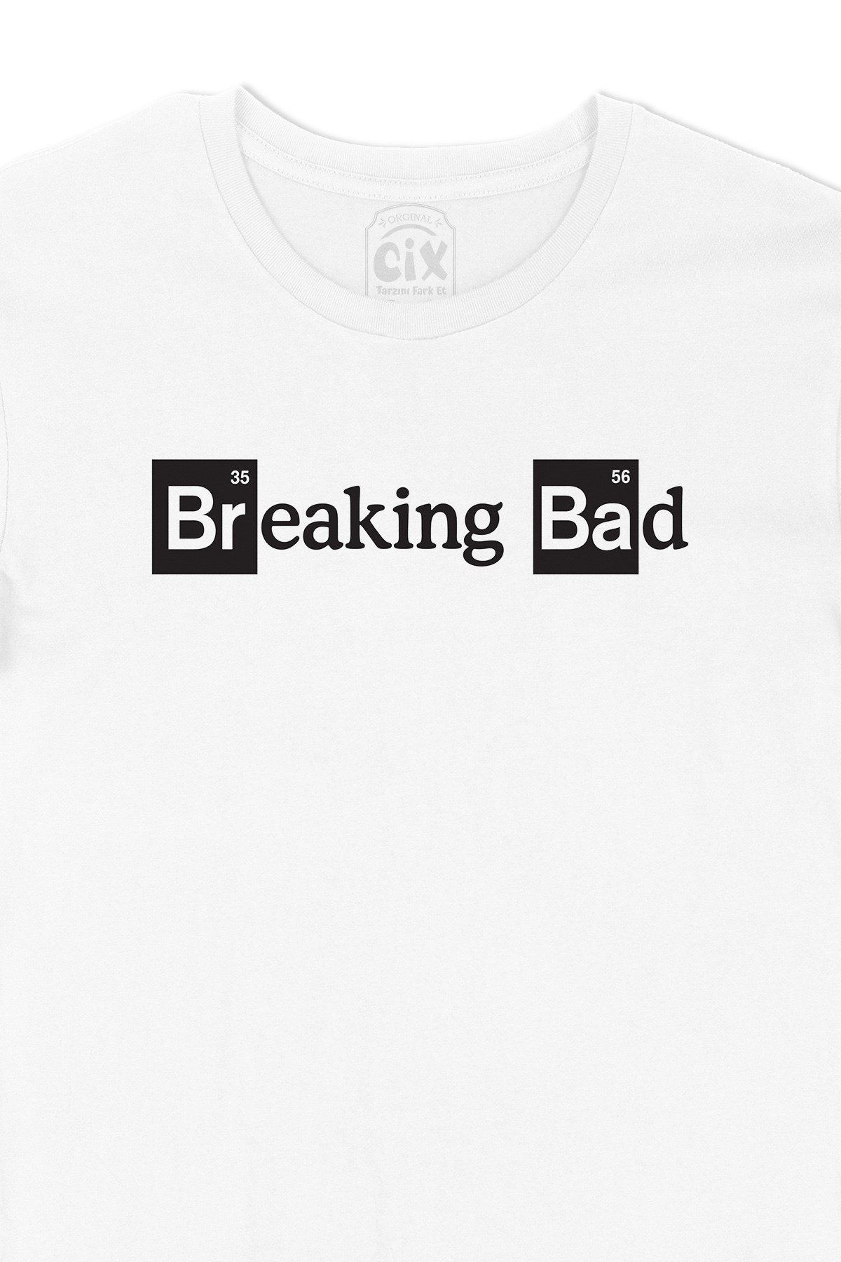Siyah Breaking Bad Logolu Tişört