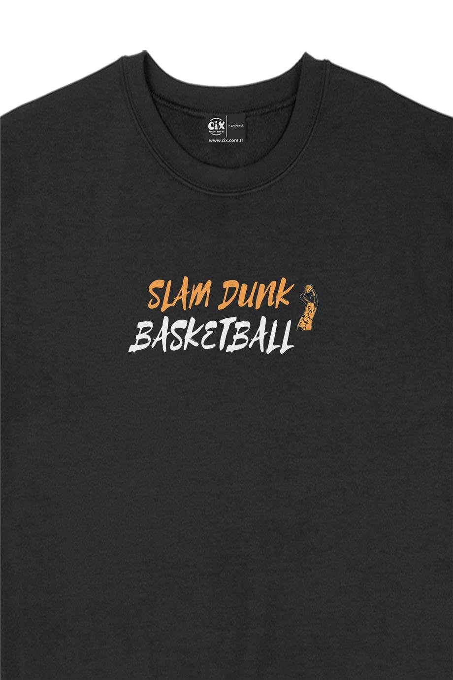 Slam Dunk Basketbol Sweatshirt Slam Dunk Basketbol Sweatshirt - Ücretsiz Kargo