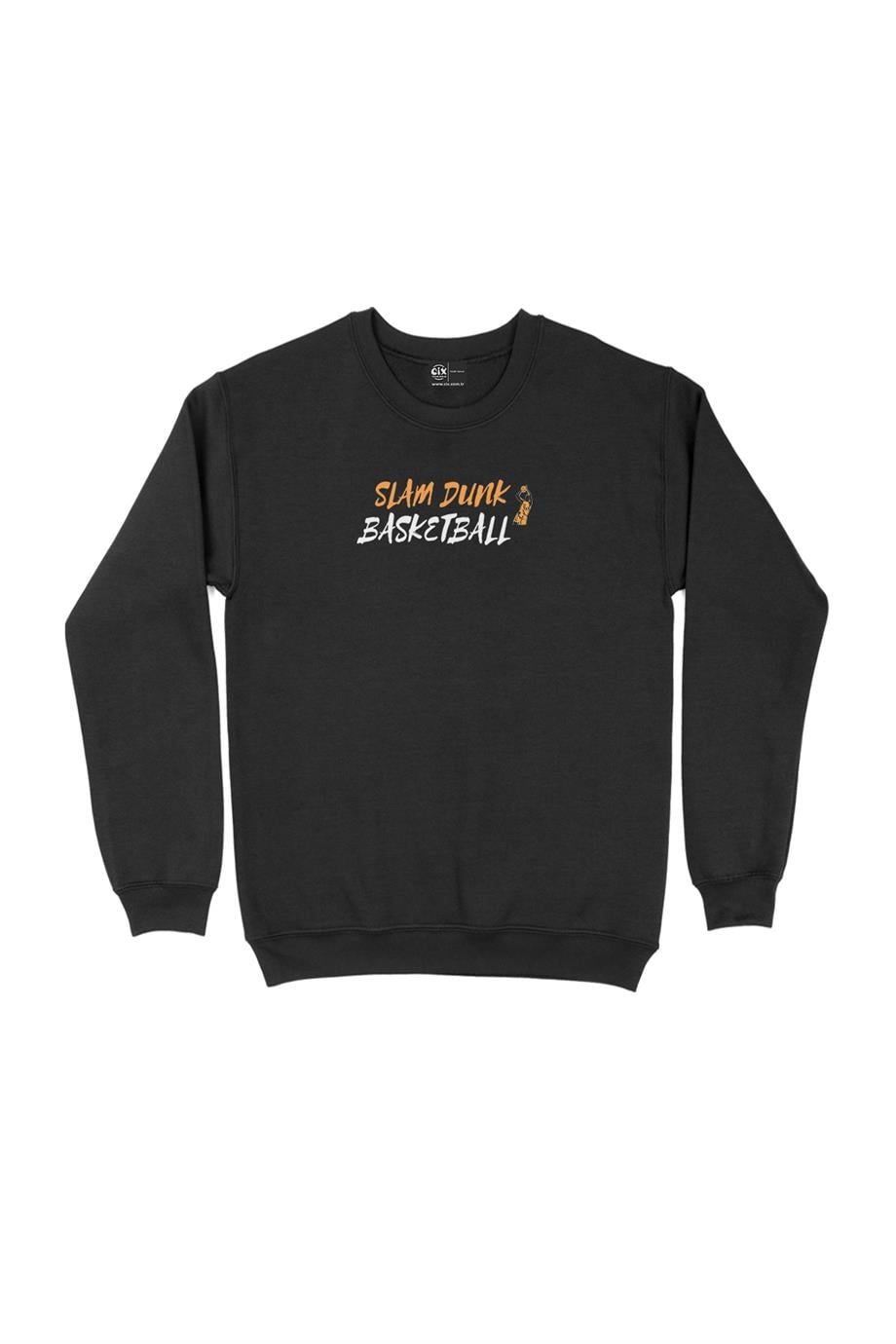 Slam Dunk Basketbol Sweatshirt Slam Dunk Basketbol Sweatshirt - Ücretsiz Kargo