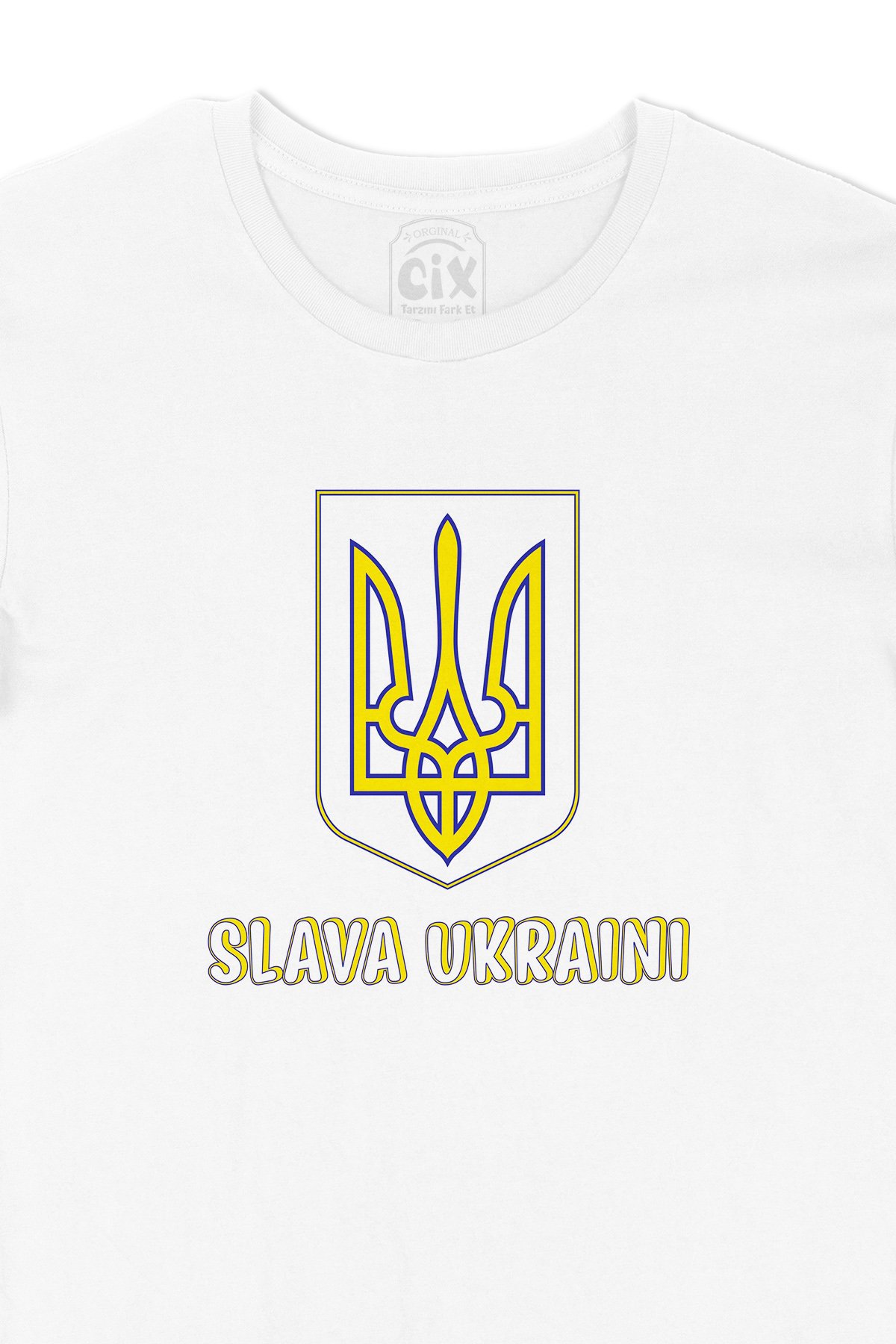 Slava Ukraini Logo Tişört