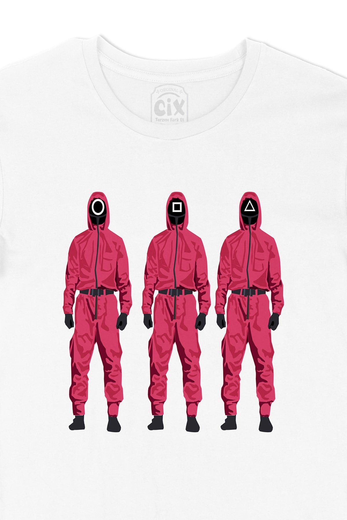 Squid Game Karakterleri Tişört