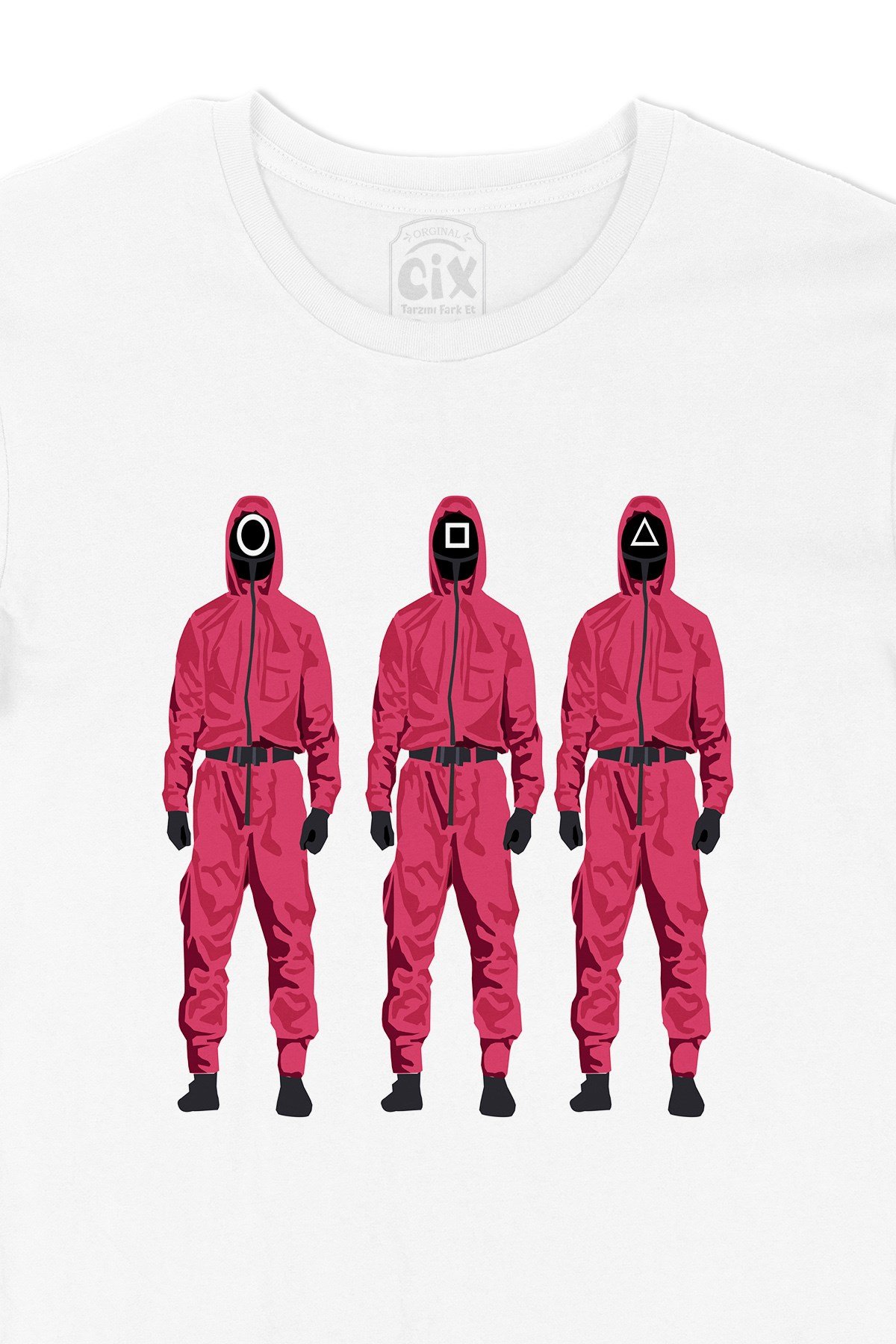 Squid Game Karakterleri Tişört
