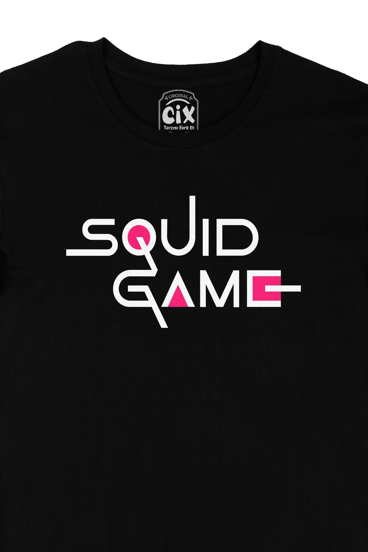Squid Game Siyah Tişört
