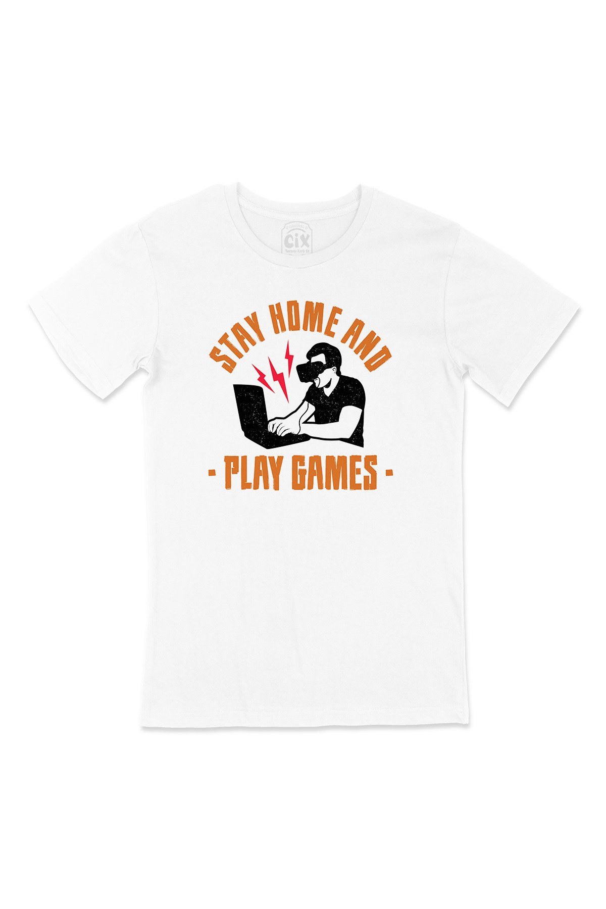 Stay Home Play Game Tişört