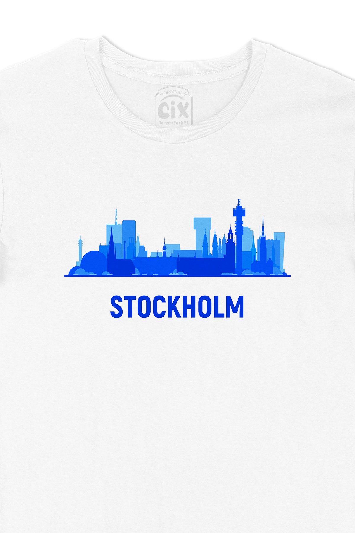 Stockholm Manzaralı Tişört
