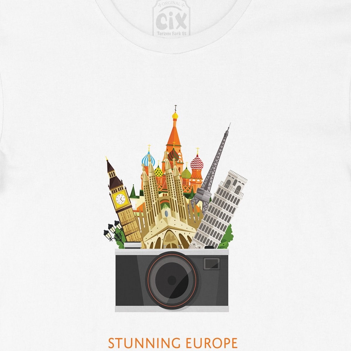 Stunning Europe Tişört