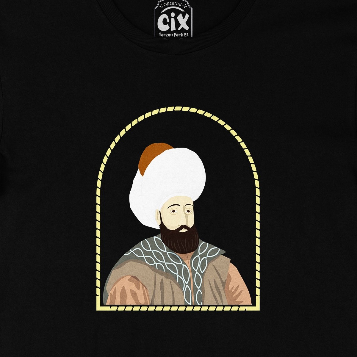 Sultan Beyazıt Siyah Tişört