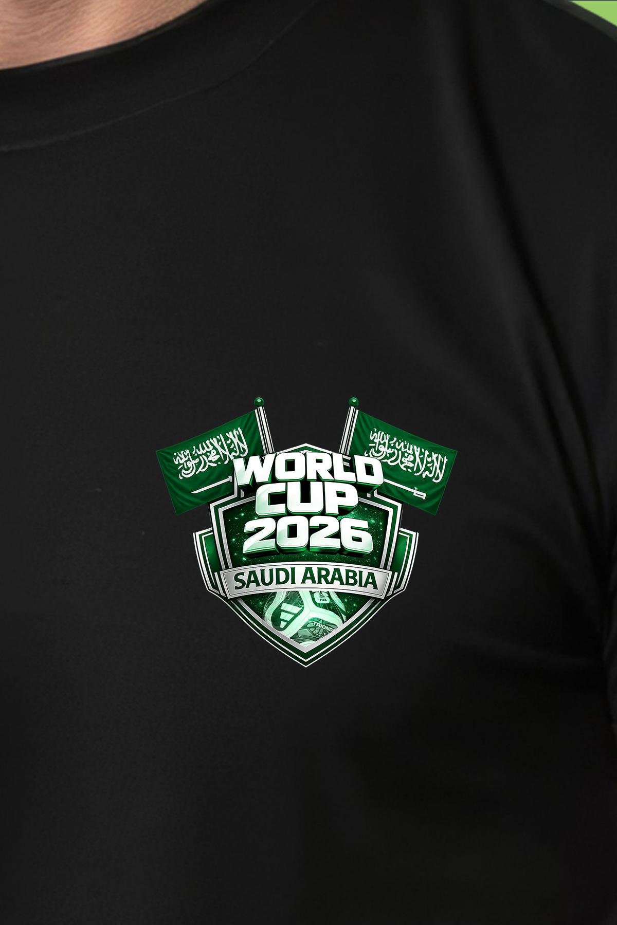 Suudi Arabistan Dünya Kupası 2026 Siyah Tişört Suudi Arabistan Dünya Kupası 2026 Siyah TişörtÜcretsiz Kargo İmkanı
