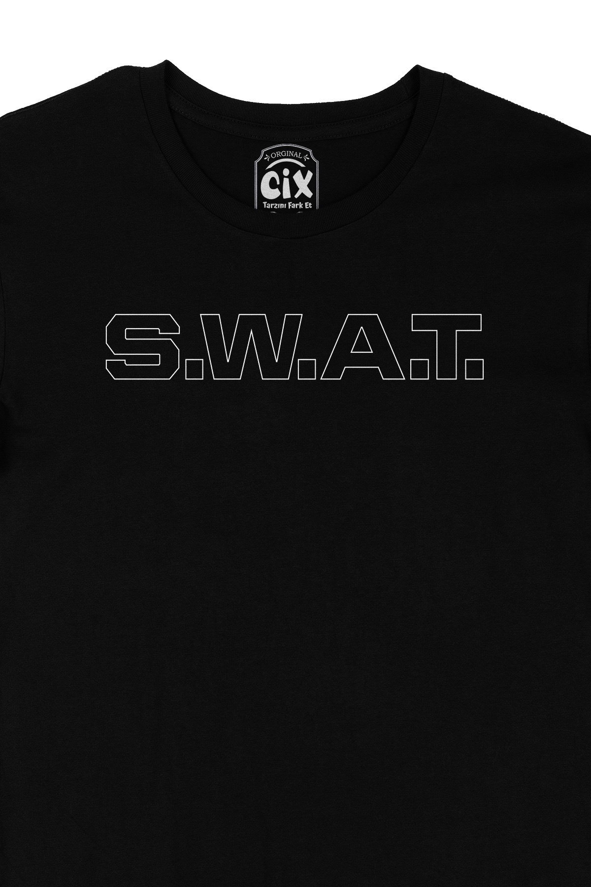 SWAT Siyah Tişört