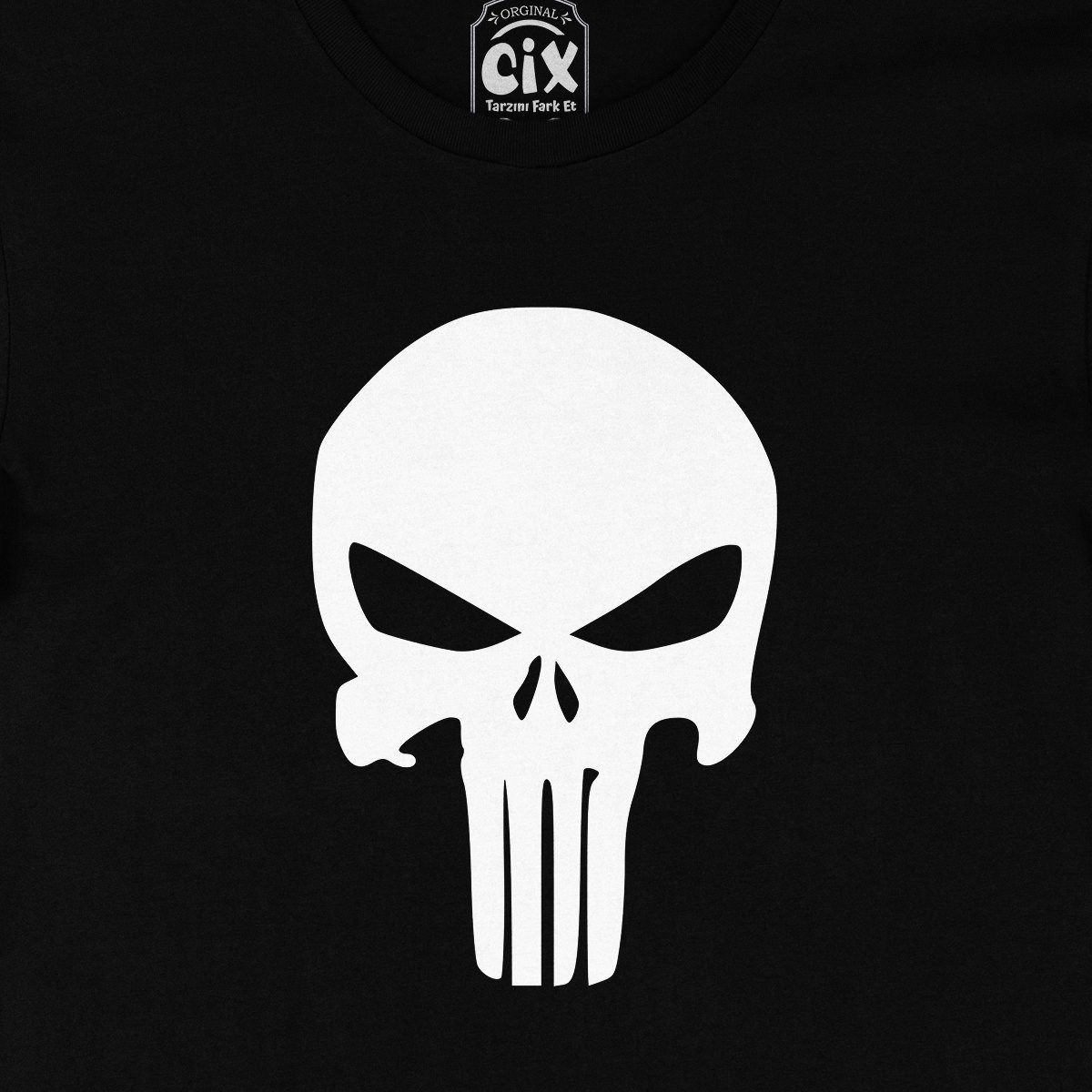 The Punisher Siyah Tişört