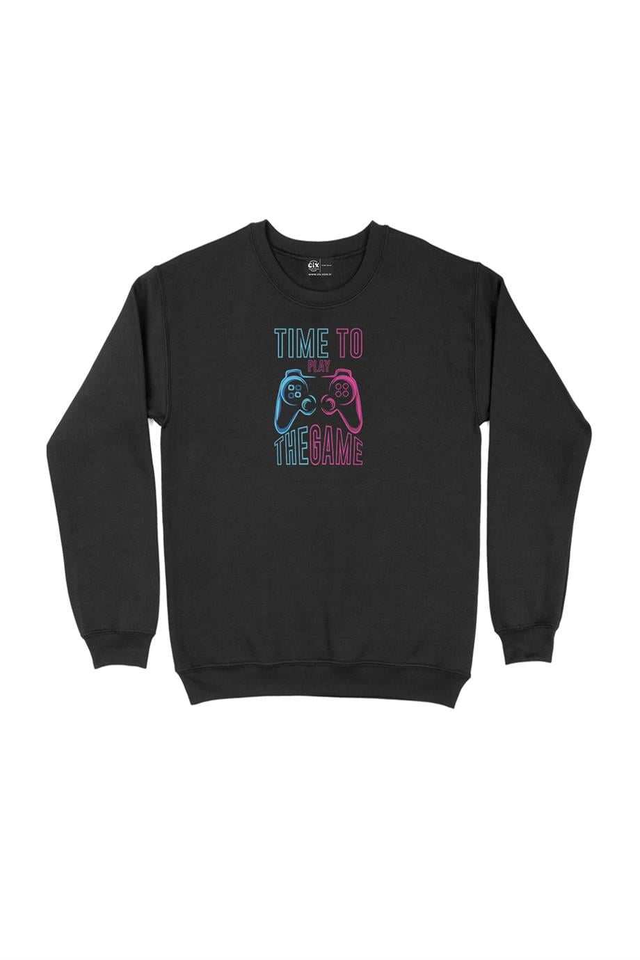 Time To Play The Game Sweatshirt Time To Play The Game Sweatshirt - Ücretsiz Kargo