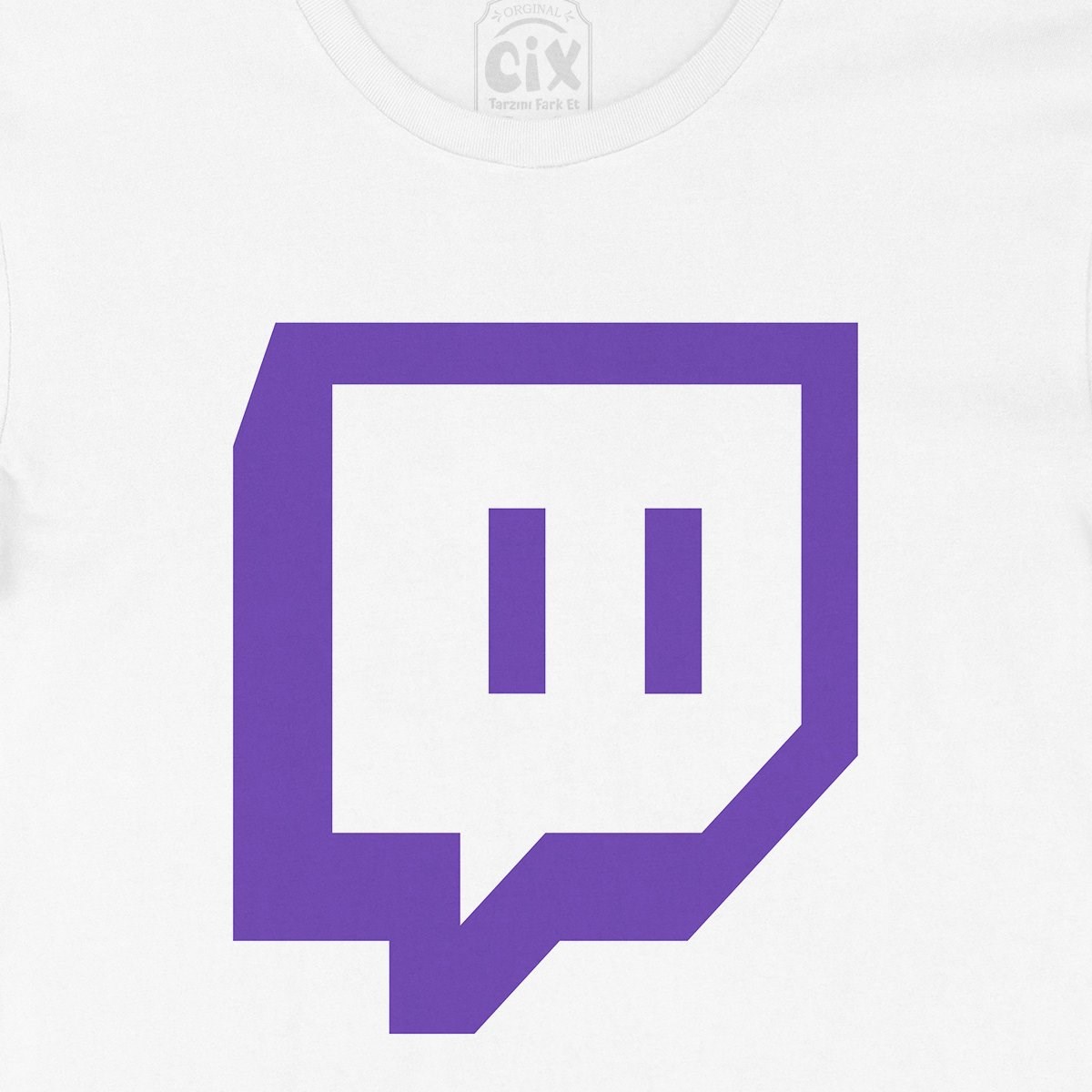 Twitch Logo Tişört