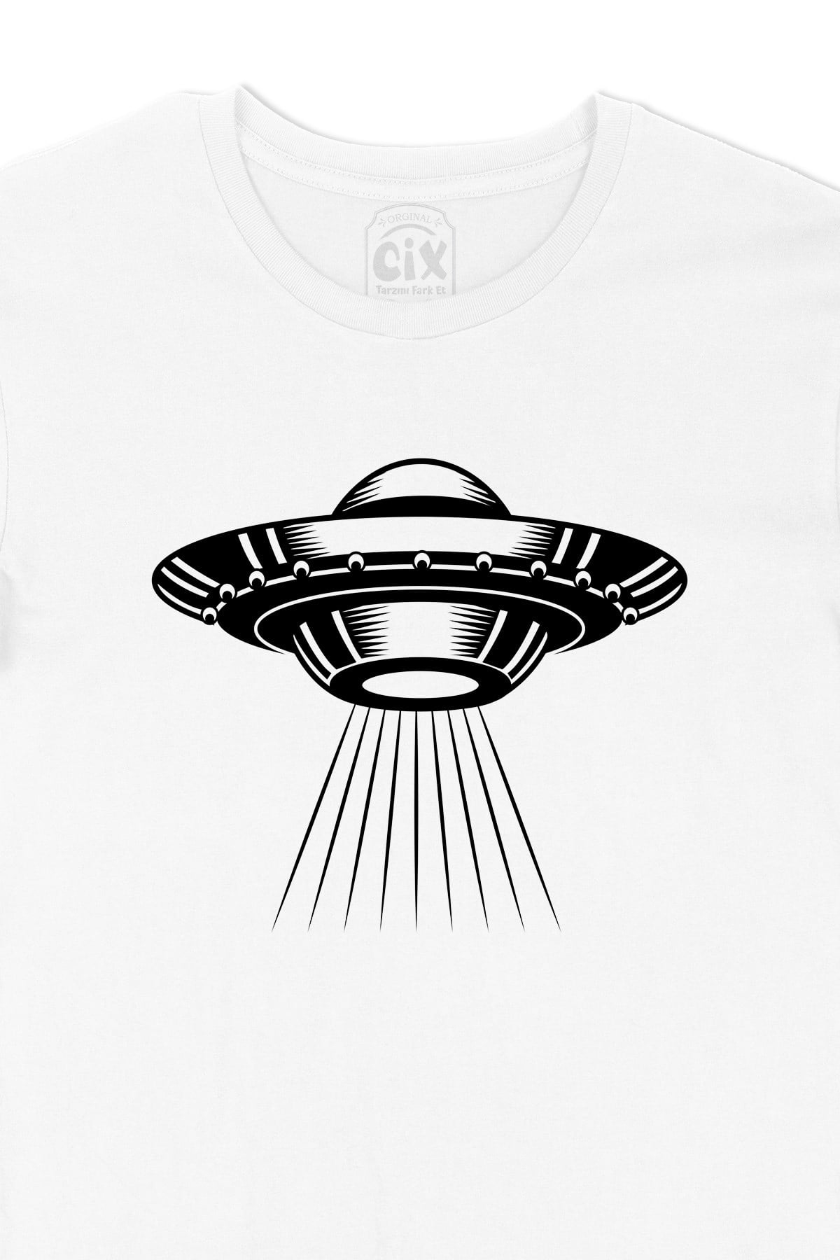 Ufo Tasarımlı Tişört