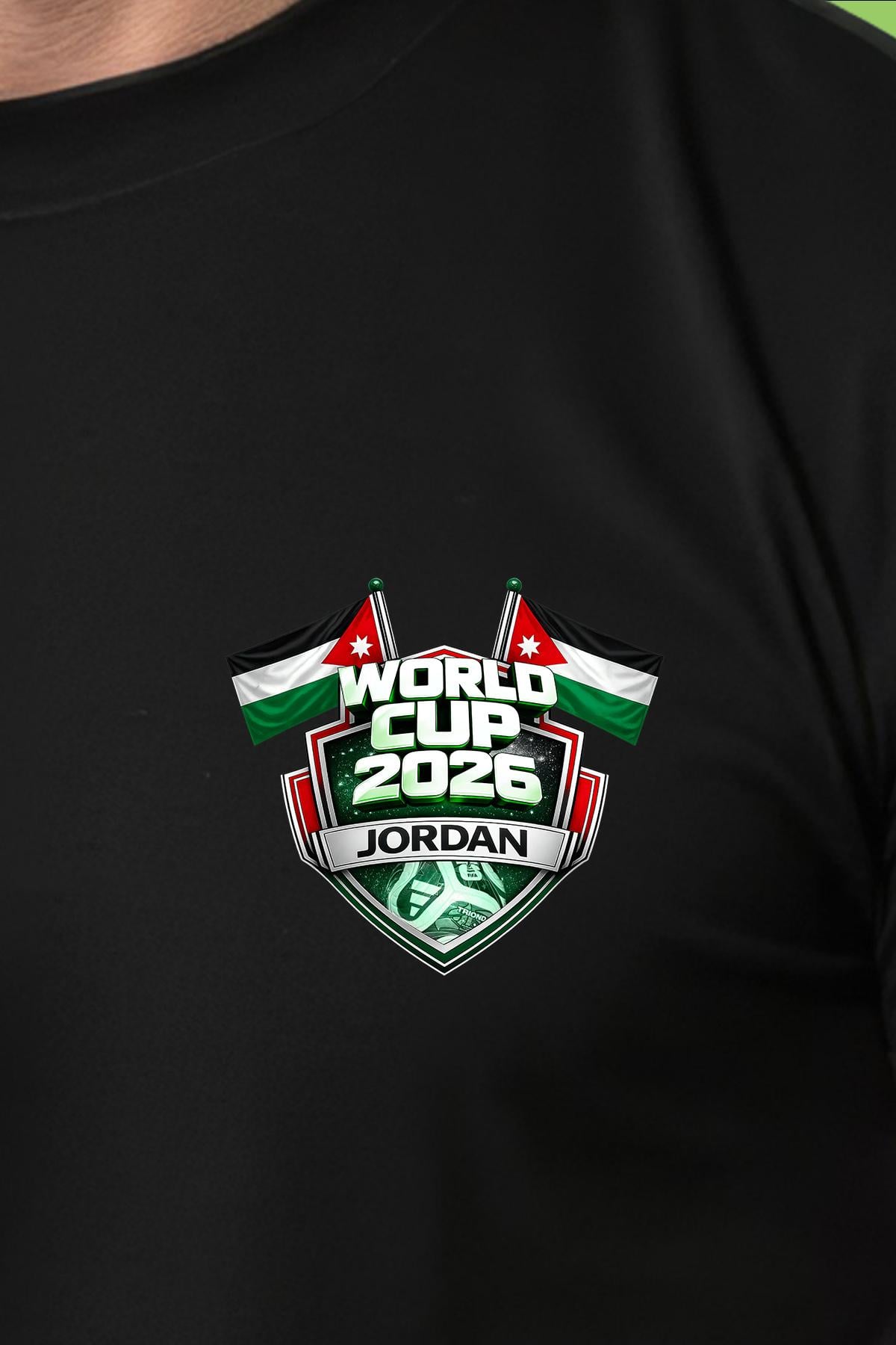 Ürdün Dünya Kupası 2026 Siyah Tişört Ürdün Dünya Kupası 2026 Siyah TişörtÜcretsiz Kargo İmkanı