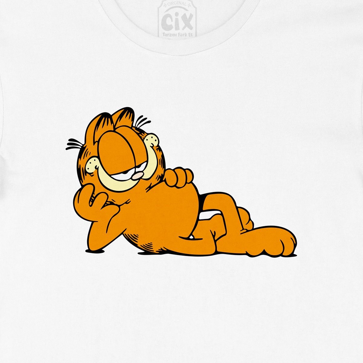 Uykucu Garfield Tişört