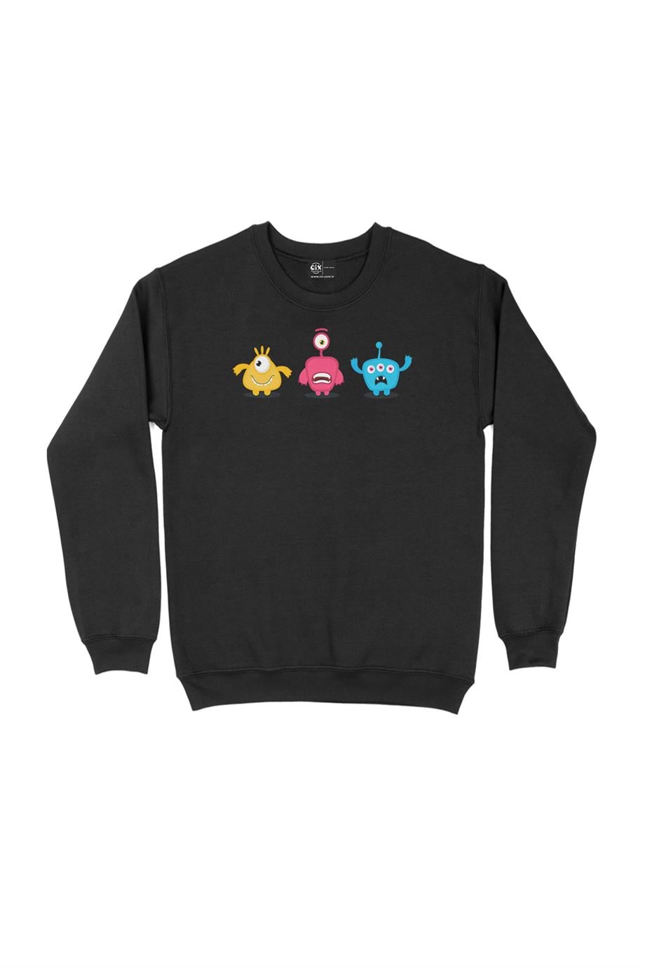 Uzaylı Anime Tasarımlı Sweatshirt Uzaylı Anime Tasarımlı Sweatshirt - Ücretsiz Kargo