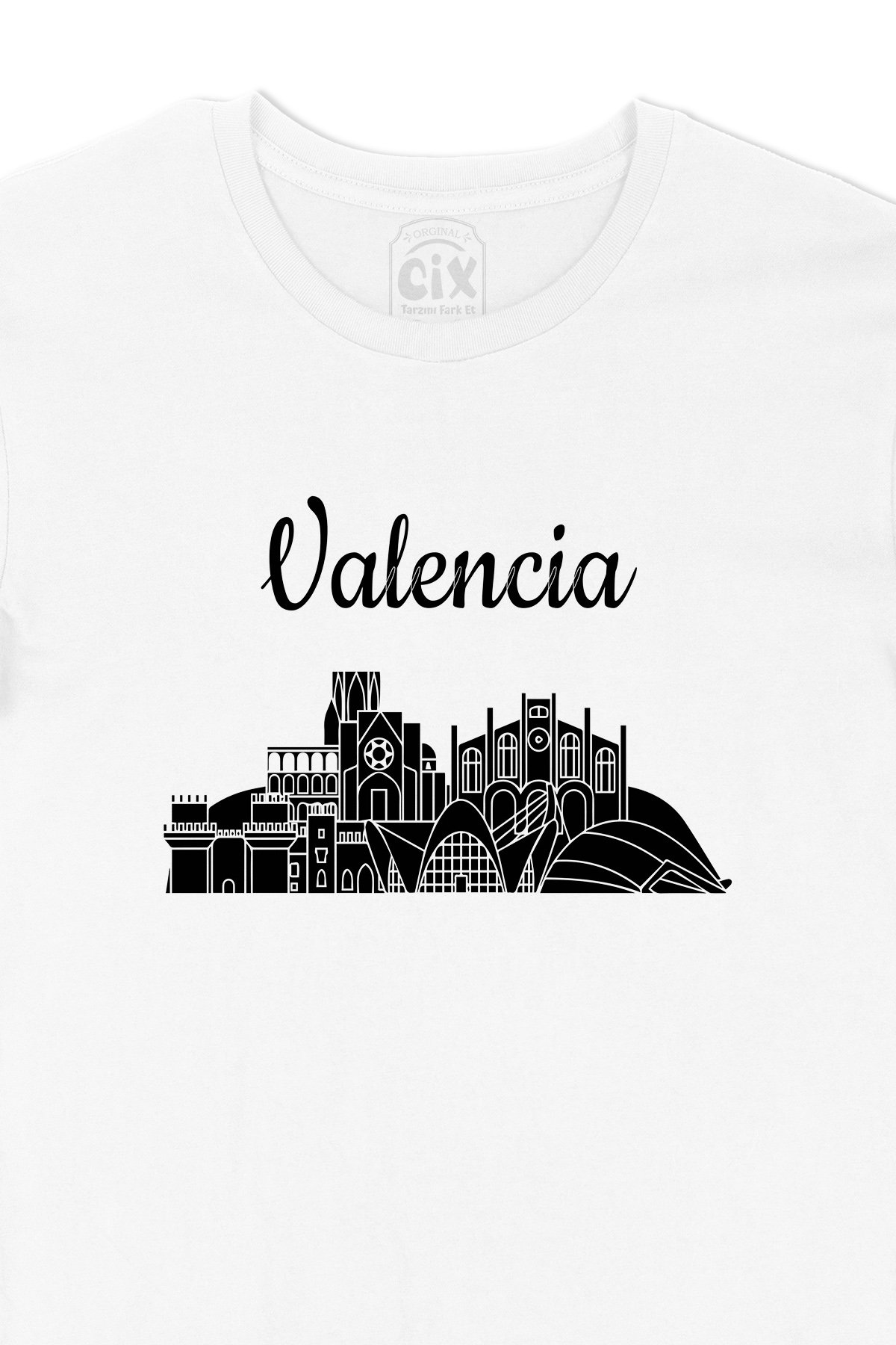 Valenciya Manzaralı Tişört