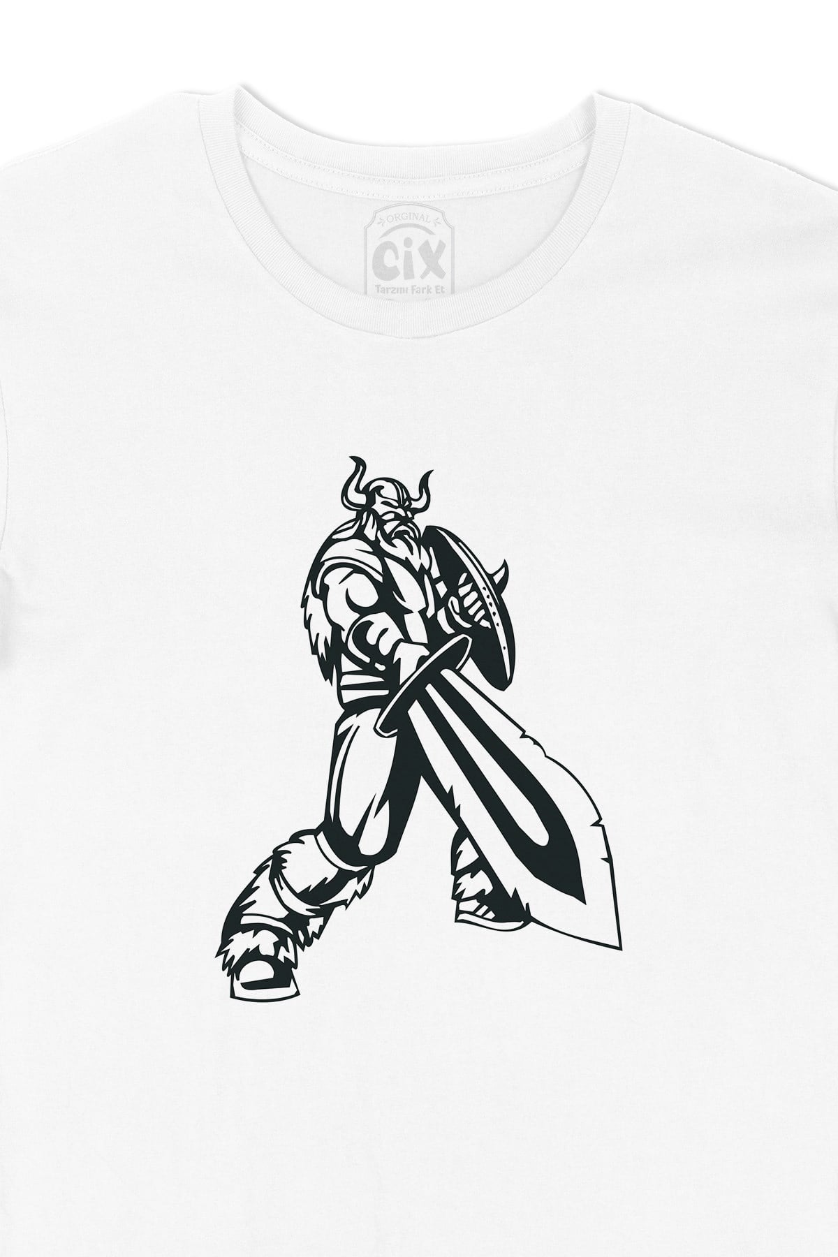 Viking Kılınç ve Kalkan Tişört