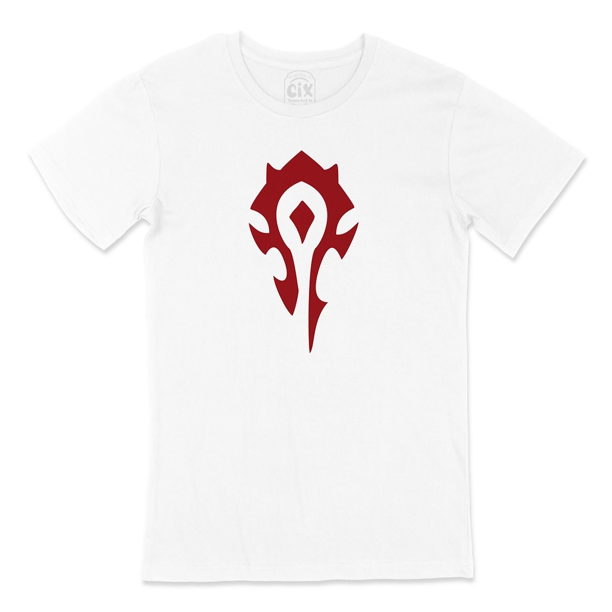 Warcraft Kırmızı Logolu Tişört