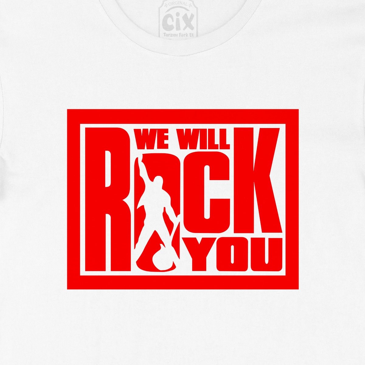 We Will Rock You Tişört